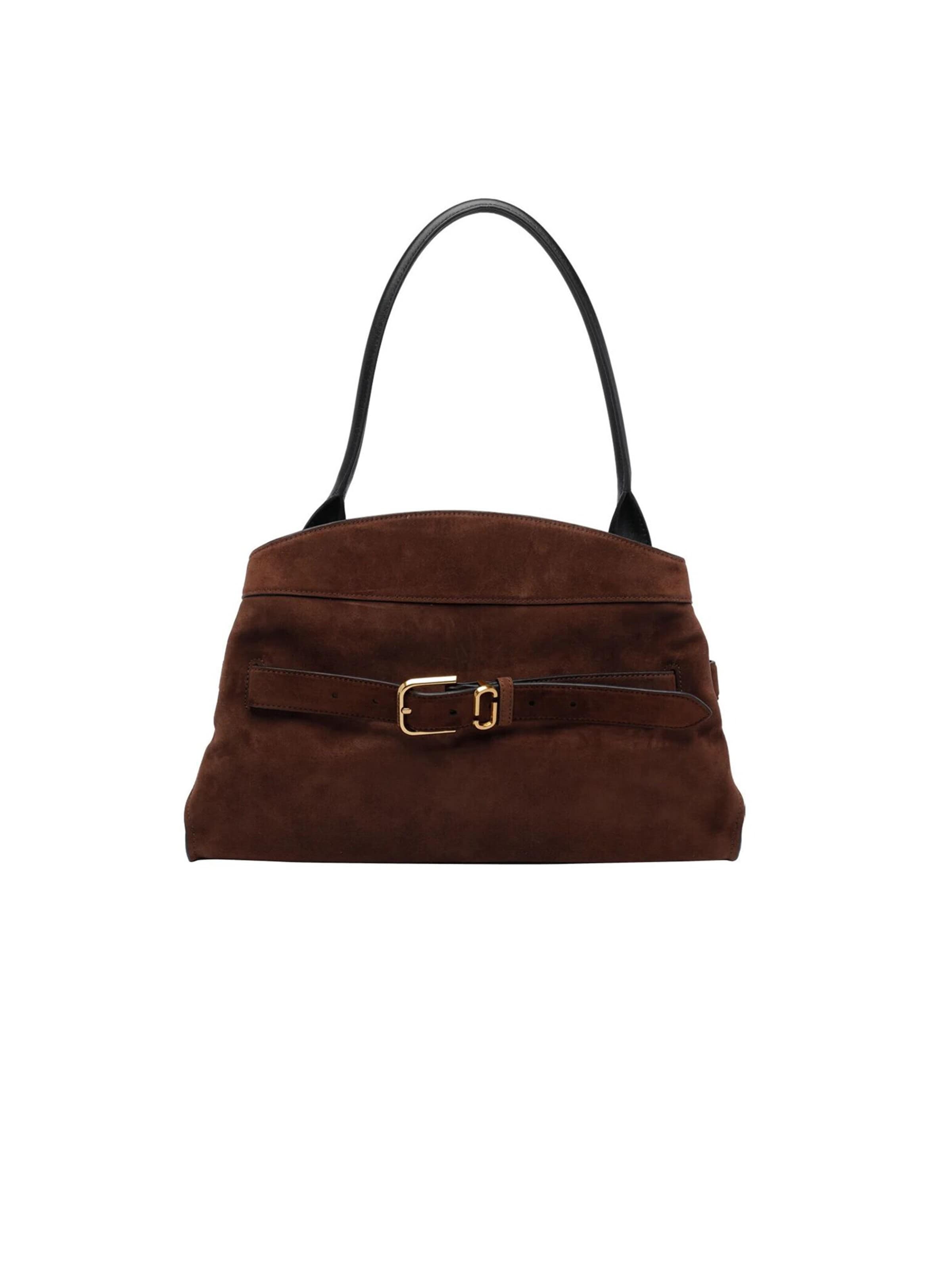 Marc Jacobs - Bolso de mano 'The Dakota Satchel Bag' en marrón: frente