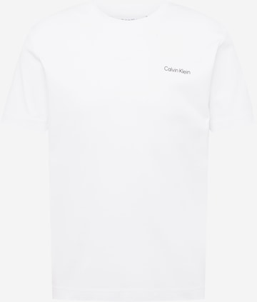 Calvin Klein - Camiseta en blanco: frente