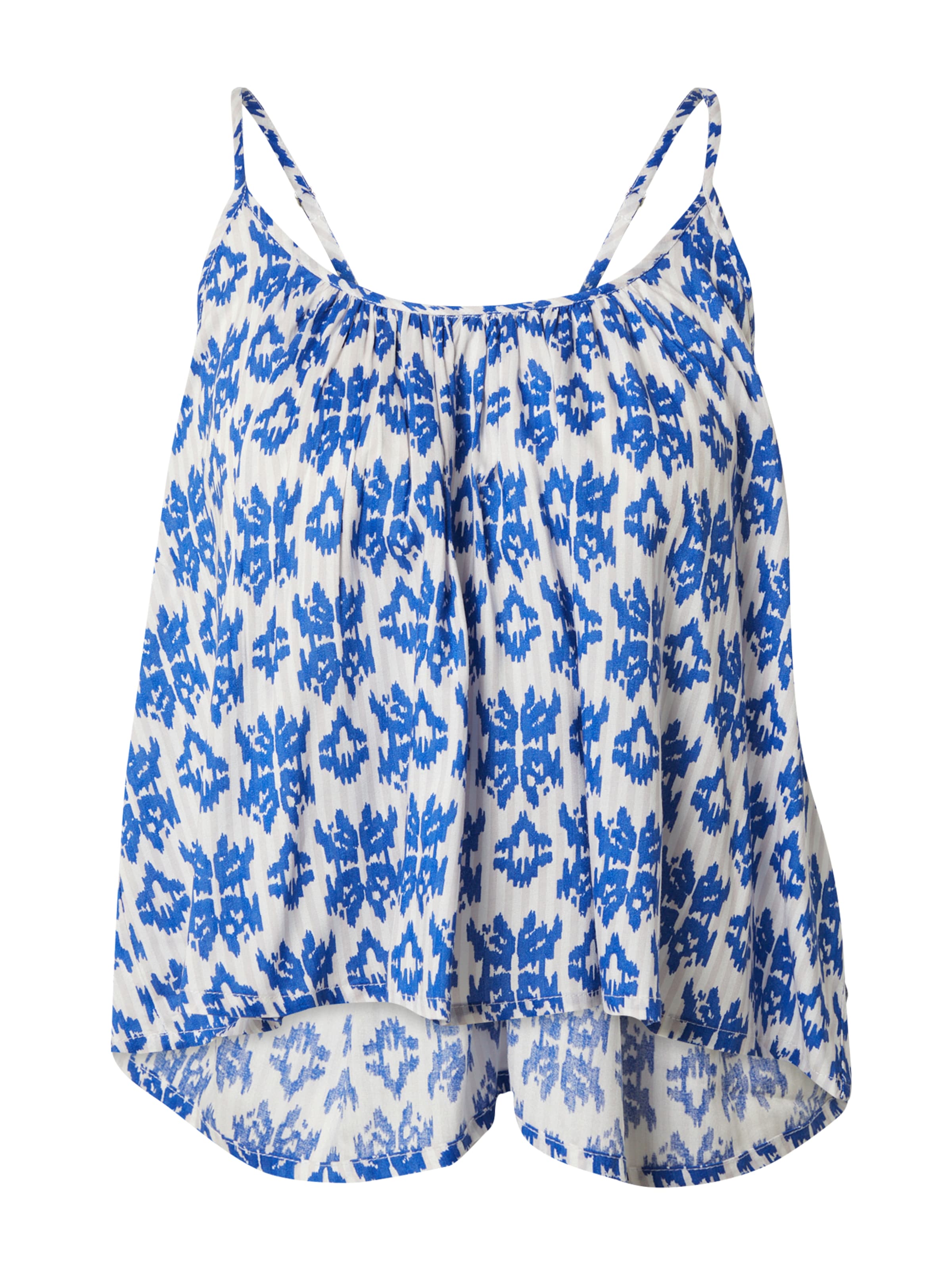 SISTERS POINT Top 'ULOA' - Modrá: predná strana