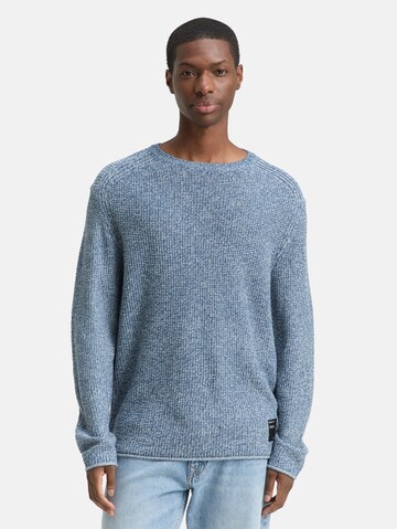 TOM TAILOR DENIM Pullover in Blau: Vorderseite