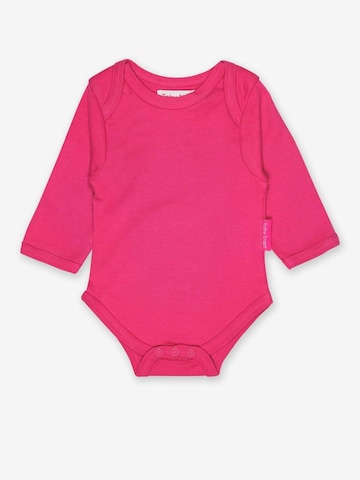 Toby Tiger Strampler/Body‌‌ in Pink: Vorderseite