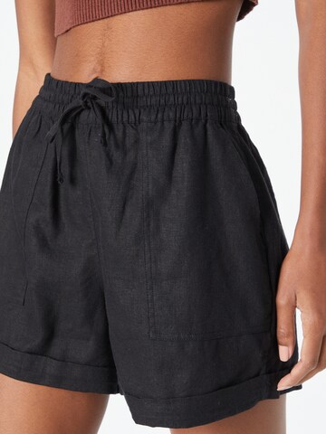 TOM TAILOR DENIM Loosefit Shorts in Schwarz