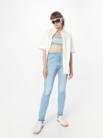 Skinny Jeans '501  Skinny' di LEVI'S ® in blu