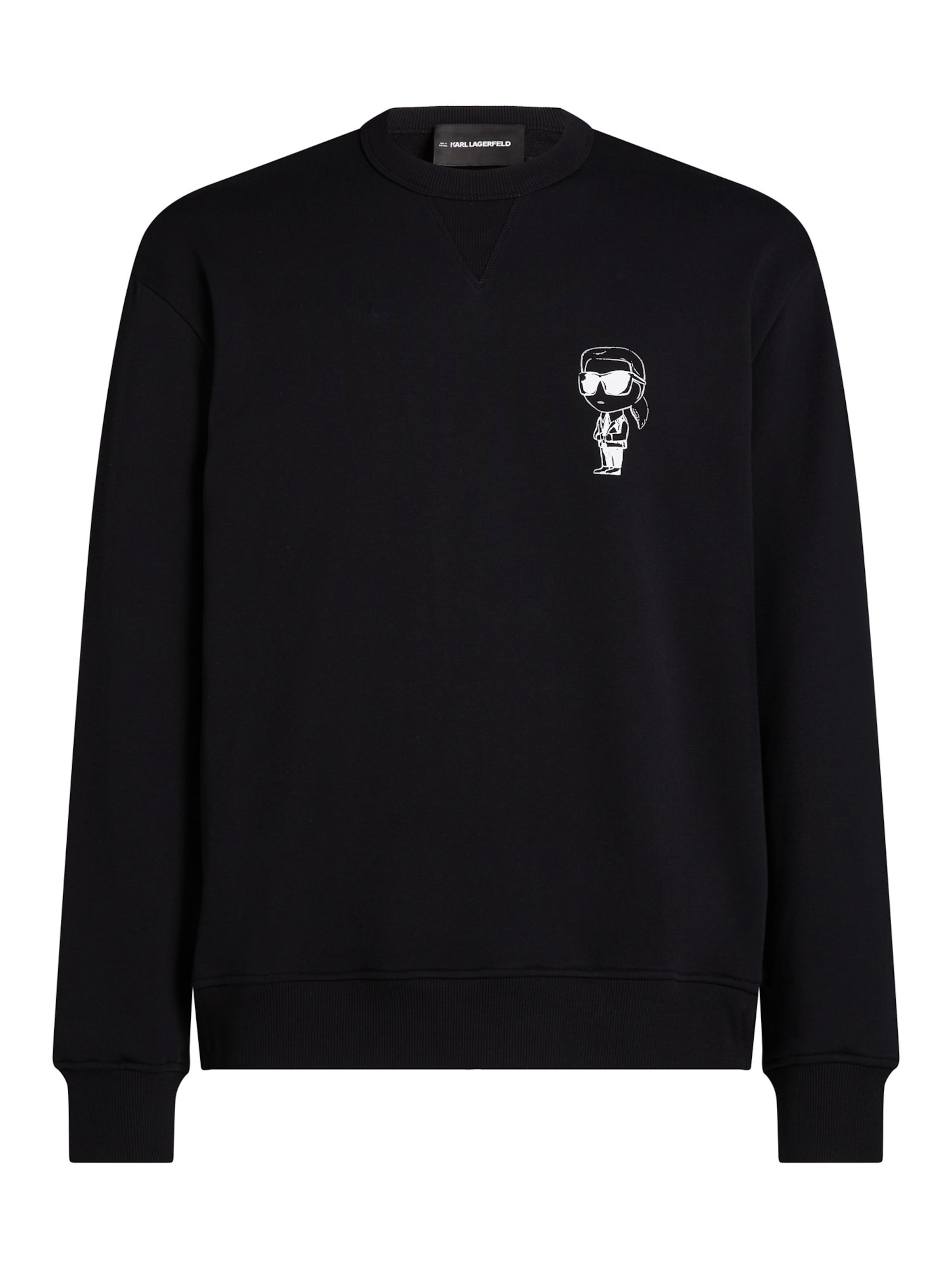 Karl Lagerfeld Sweatshirt i sort: forside