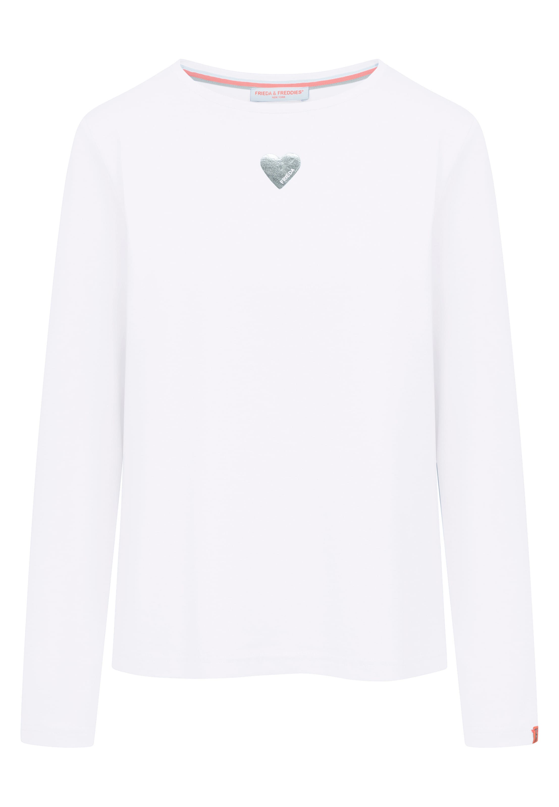 Frieda & Freddies NY Shirt in silber / weißmeliert, Produktansicht