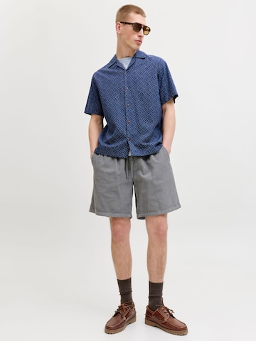 JACK & JONES Wide Leg Shorts in Grau