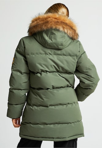 Cappotto invernale 'Goshawa' di Zavetti Canada in verde
