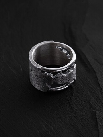 REYTEL Ring 'LEISTUNG'‌‌‌‌‌‌‌‌‌‌ in Silber
