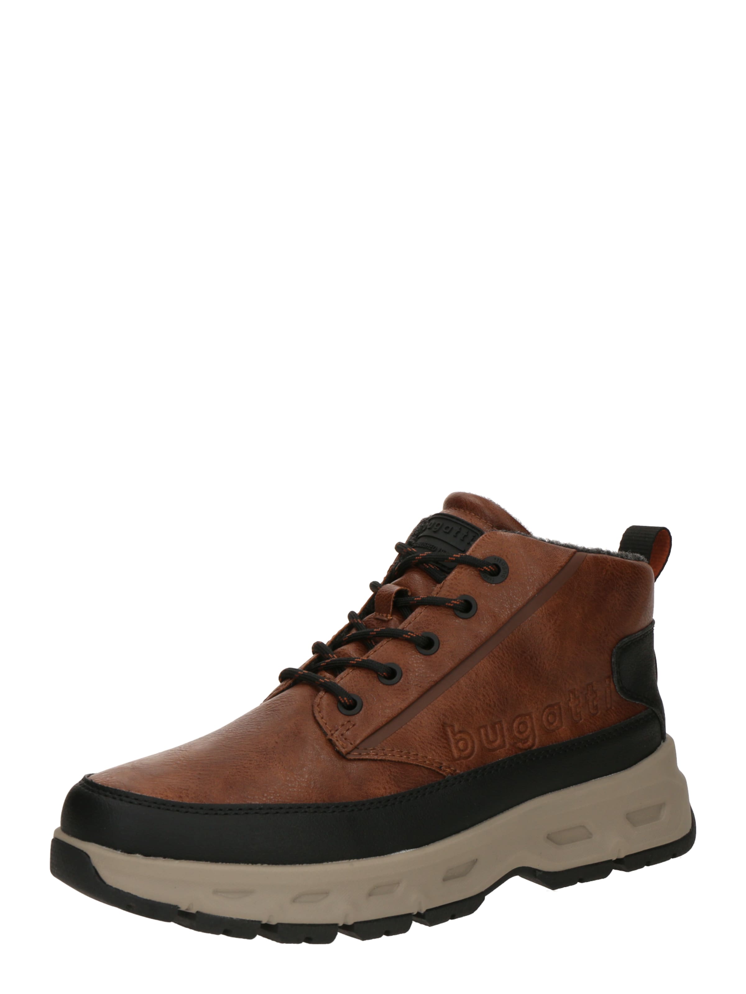 bugatti Μπότες με κορδόνια σε καφέ: μπροστά
