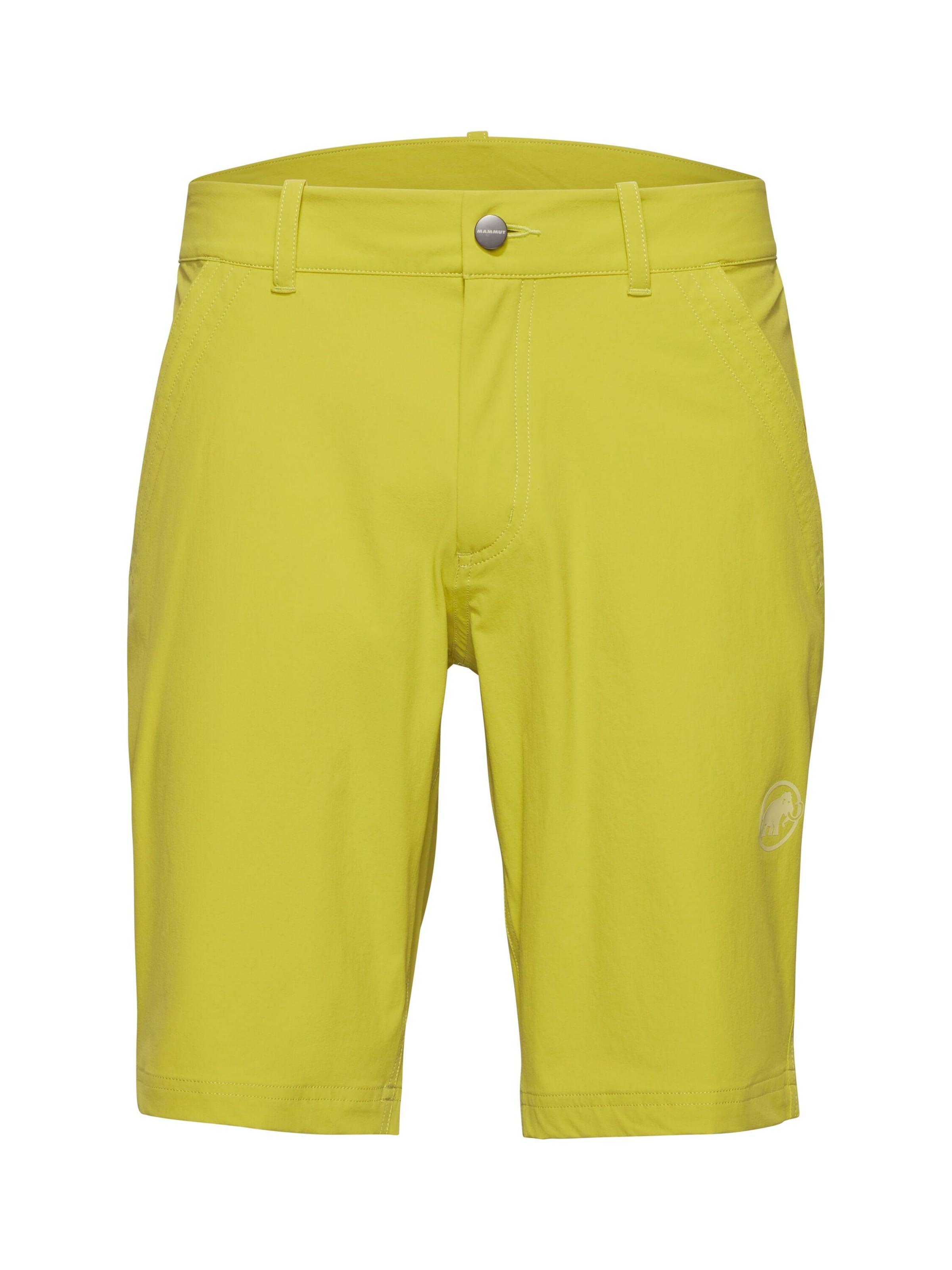 MAMMUT Outdoor Pants in Yellow: front