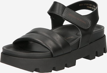 Marc O'Polo Sandals in Black: front
