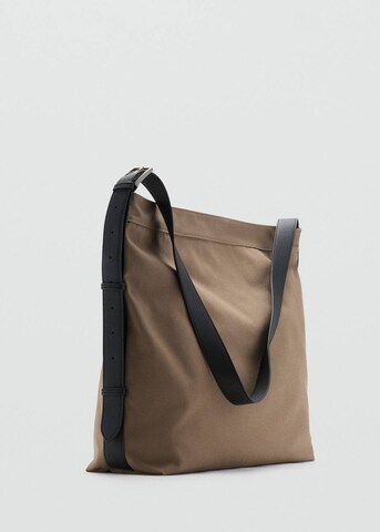 MANGO MAN Shopper in Beige