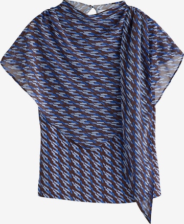 Next - Blusa em azul: frente