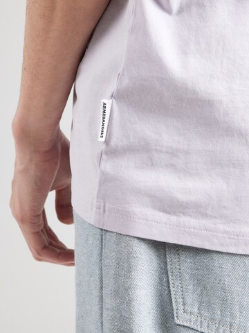 ARMEDANGELS Regular Fit T-Shirt 'JAAMES' (GOTS) in Lila
