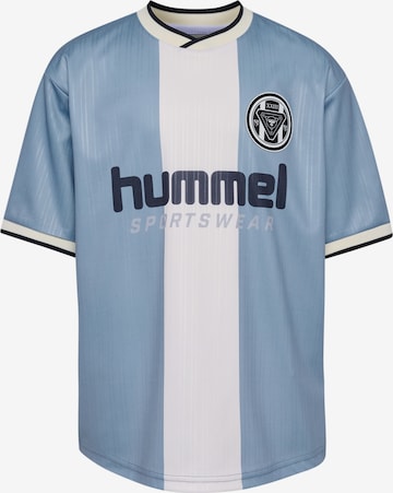 Hummel Sportshirt 'Loose Ball' in Blau: Vorderseite