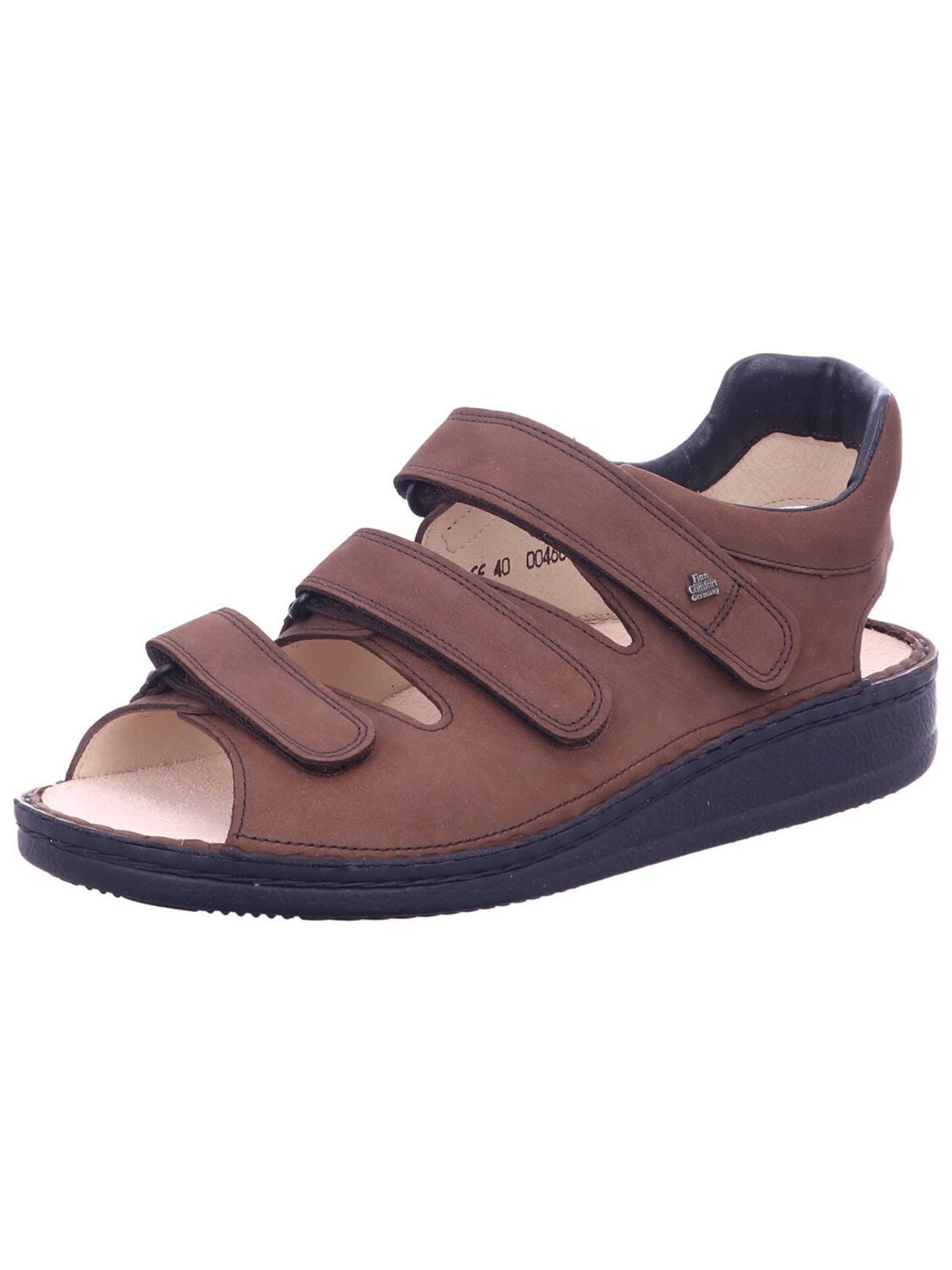 Sandales Finn Comfort en marron : devant