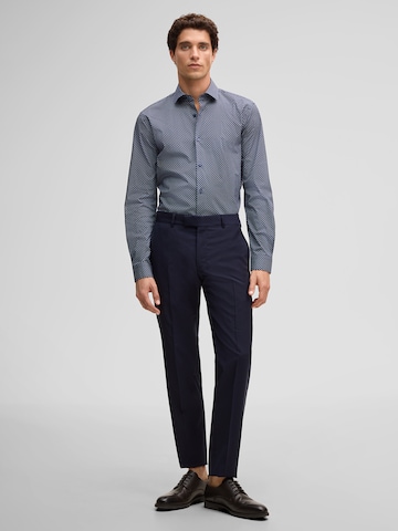 STRELLSON Slim fit Business shirt 'Stan' in Blue