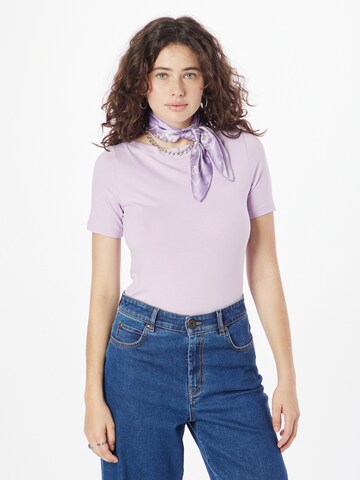 VERO MODA - Camisa 'PANDA' em roxo: frente