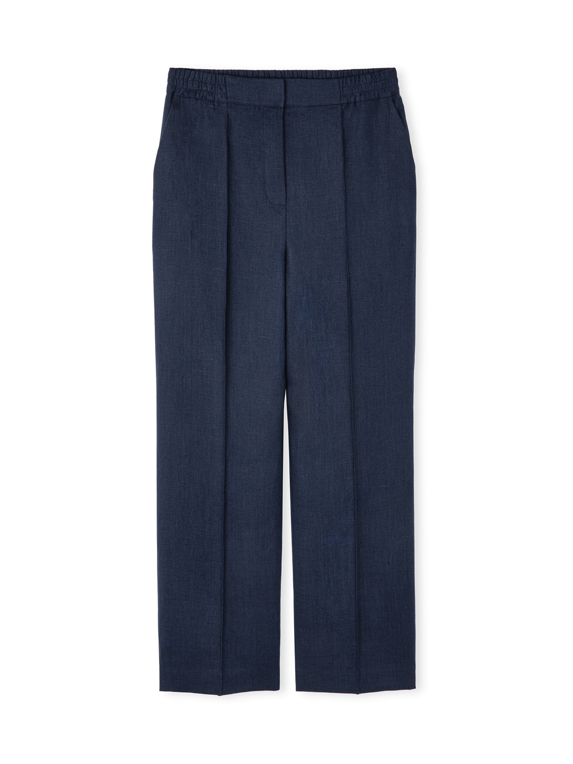 Ipekyol Regular Broek in Blauw: voorkant