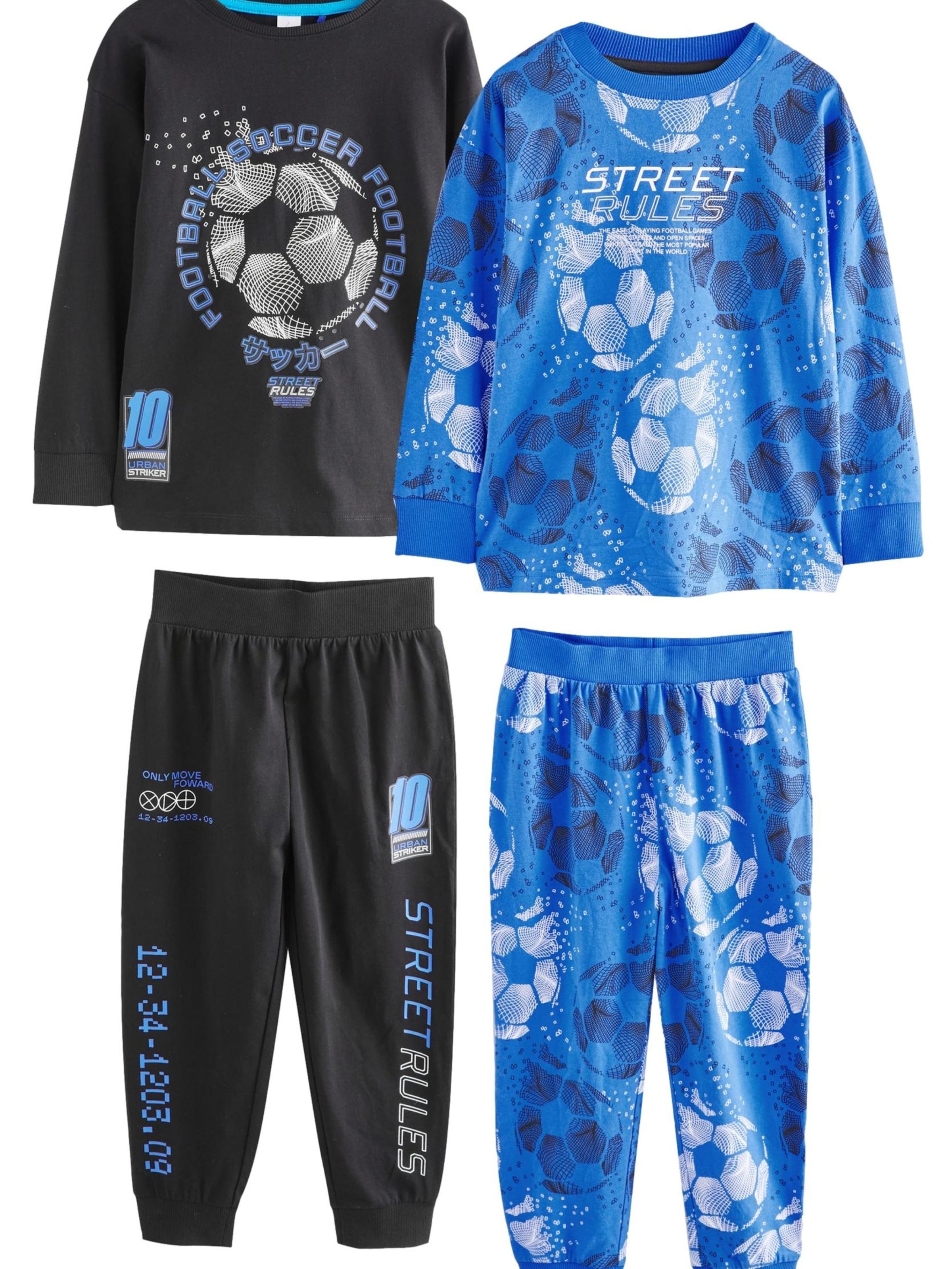 Next Pyžamo - Modrá: predná strana