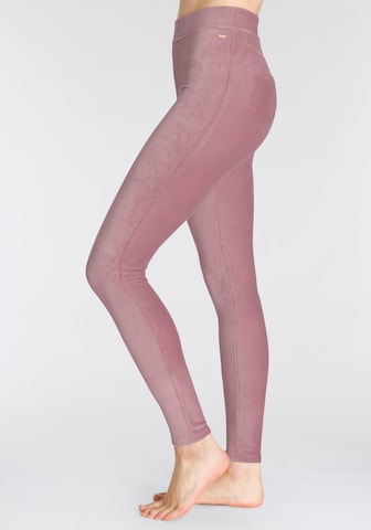 Skinny Leggings di LASCANA in rosa