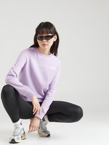 Sweat-shirt THE NORTH FACE en violet