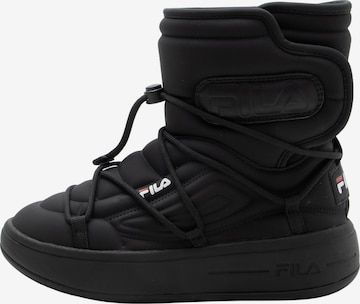 FILA - Botas de nieve 'SUPERBUBBLE' en negro: frente