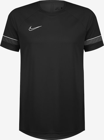 NIKE Sportshirt 'Academy 21' in Schwarz: predná strana