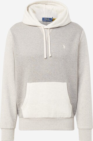 Sweat-shirt Polo Ralph Lauren en gris : devant