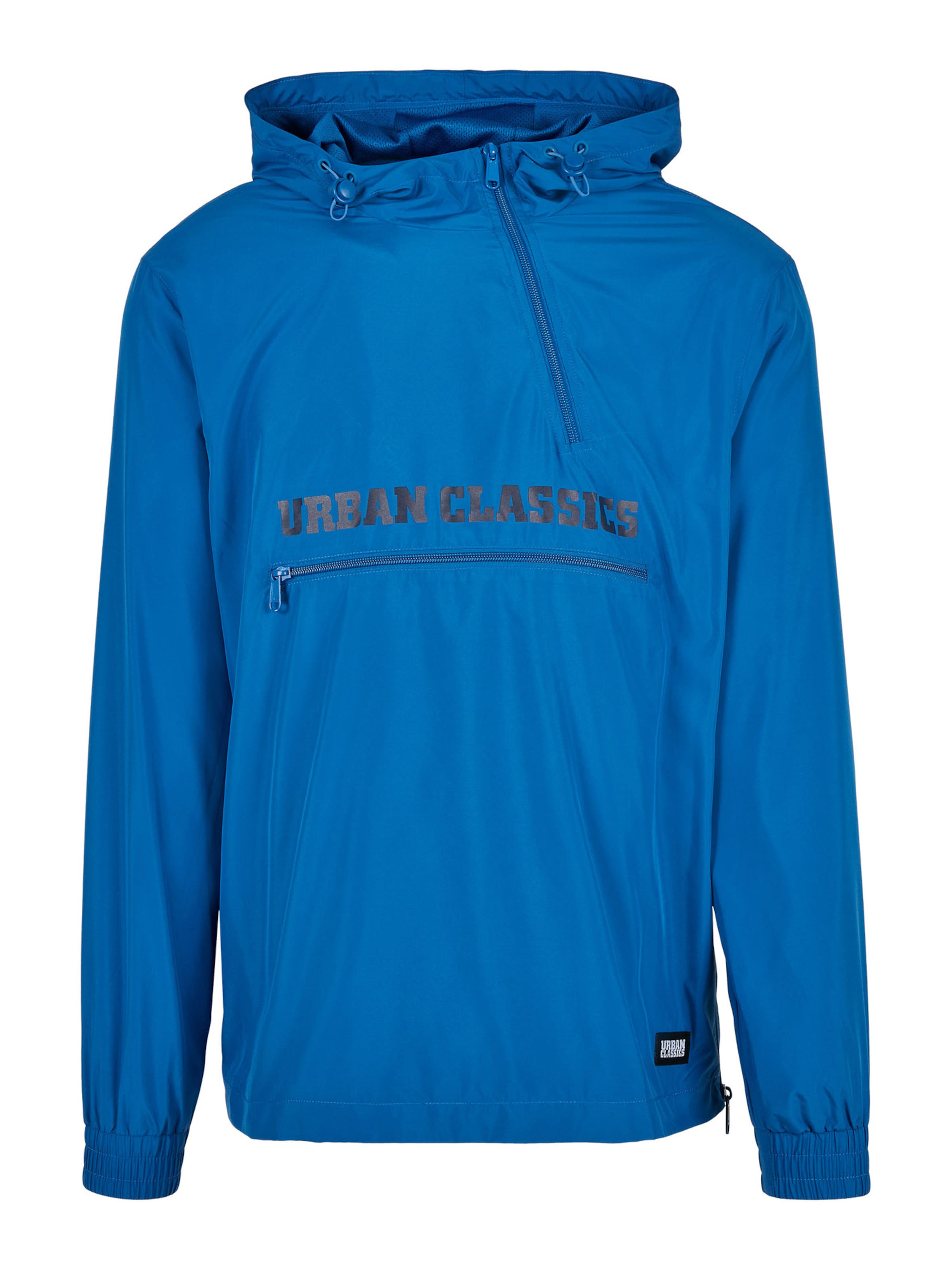 Urban Classics Jacke 'Commuter' in Blau: Vorderseite