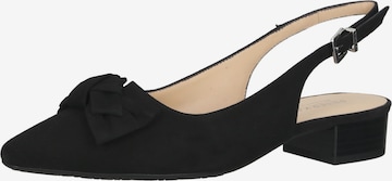 PETER KAISER Slingpumps in Schwarz: predná strana