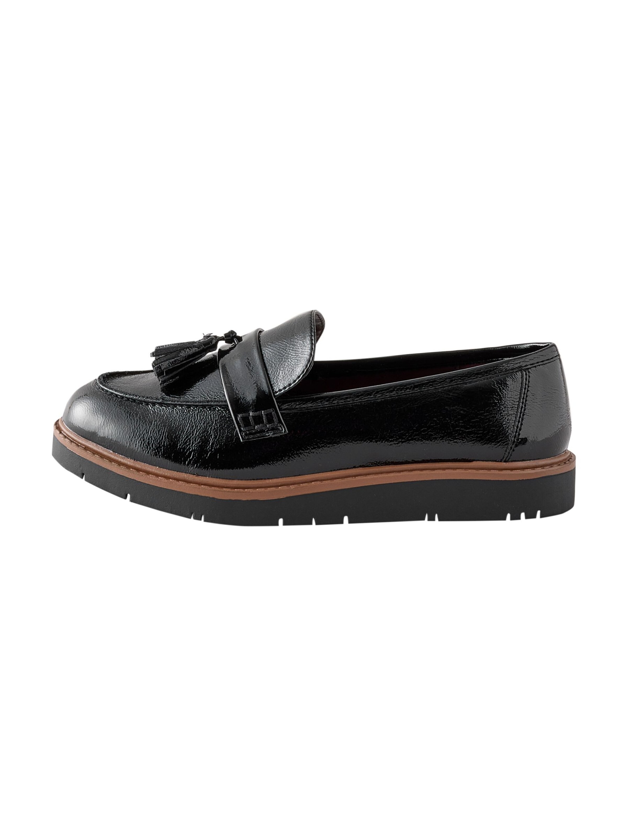 Next - Mocasines 'Forever Comfort' en negro: frente