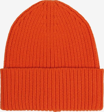 SAMAYA Strickmütze 'Ella' in Orange: Vorderseite
