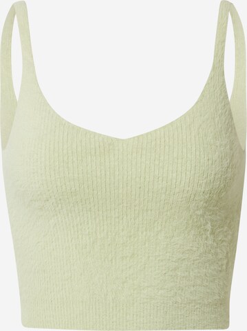 Top in maglia 'Izzie' di SHYX in verde: frontale