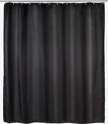 Wenko Shower Curtain in Black: front