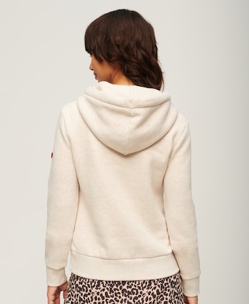 Sweat-shirt ' LA ' Superdry en beige