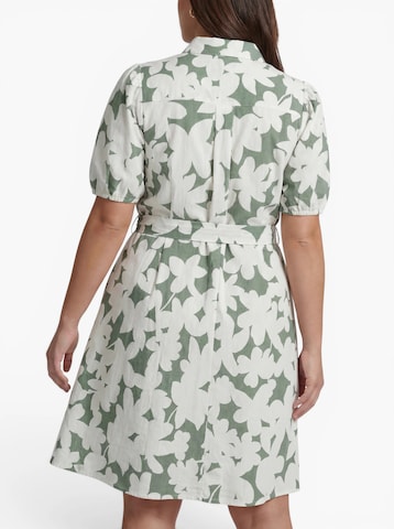 Vero Moda Curve Платье-рубашка 'VMCDICTHE' в Зеленый