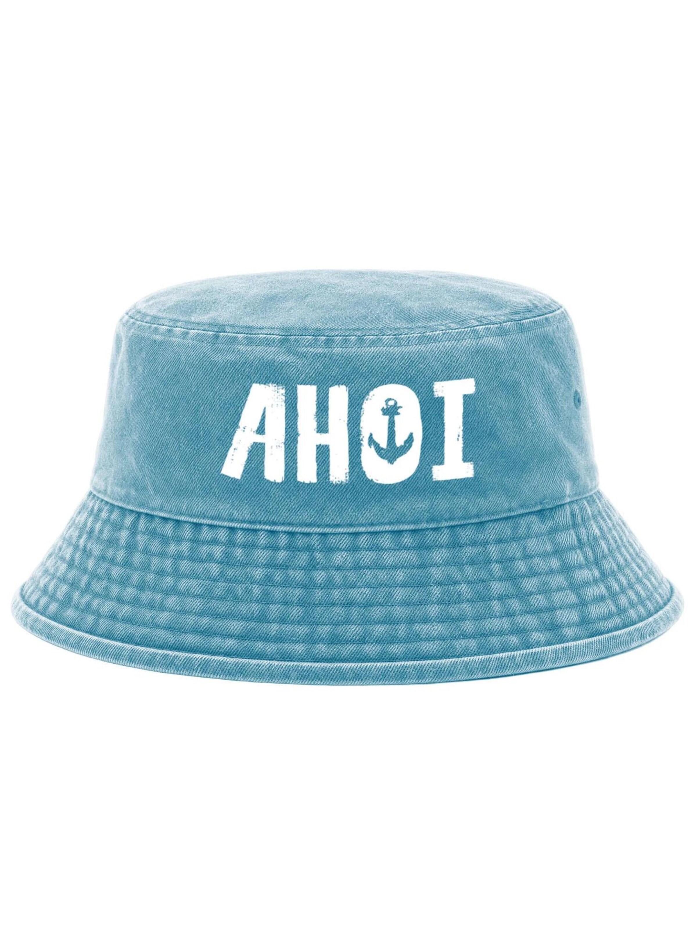 Neverless Hat 'Ahoi' in Blue: front