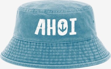 Neverless Hut 'Ahoi' in Blau: Vorderseite