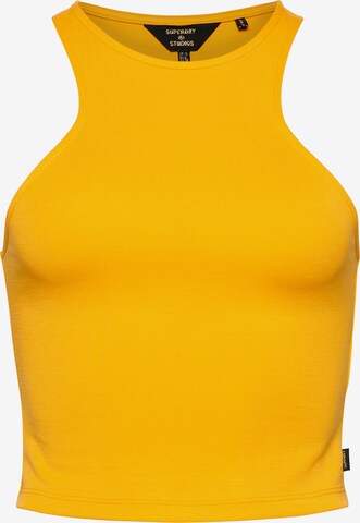 Superdry Top 'Racer' in Yellow: front