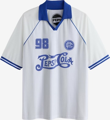 T-Shirt Next en blanc : devant
