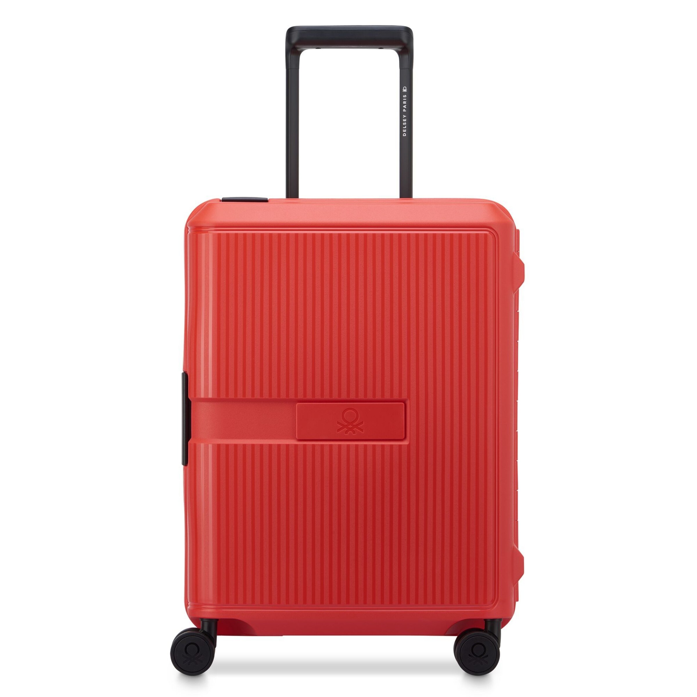 Delsey Paris Trolley 'United Colors of Benetton' in Rood: voorkant