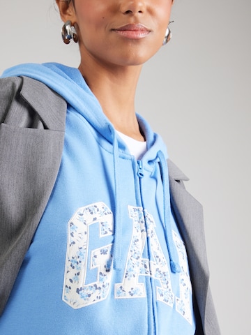 GAP Sweatjacke 'HERITAGE' in Blau