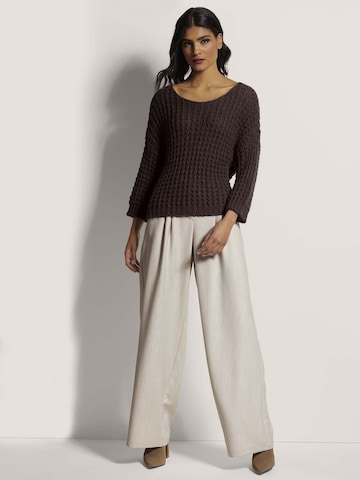 Pull-over MADELEINE en marron