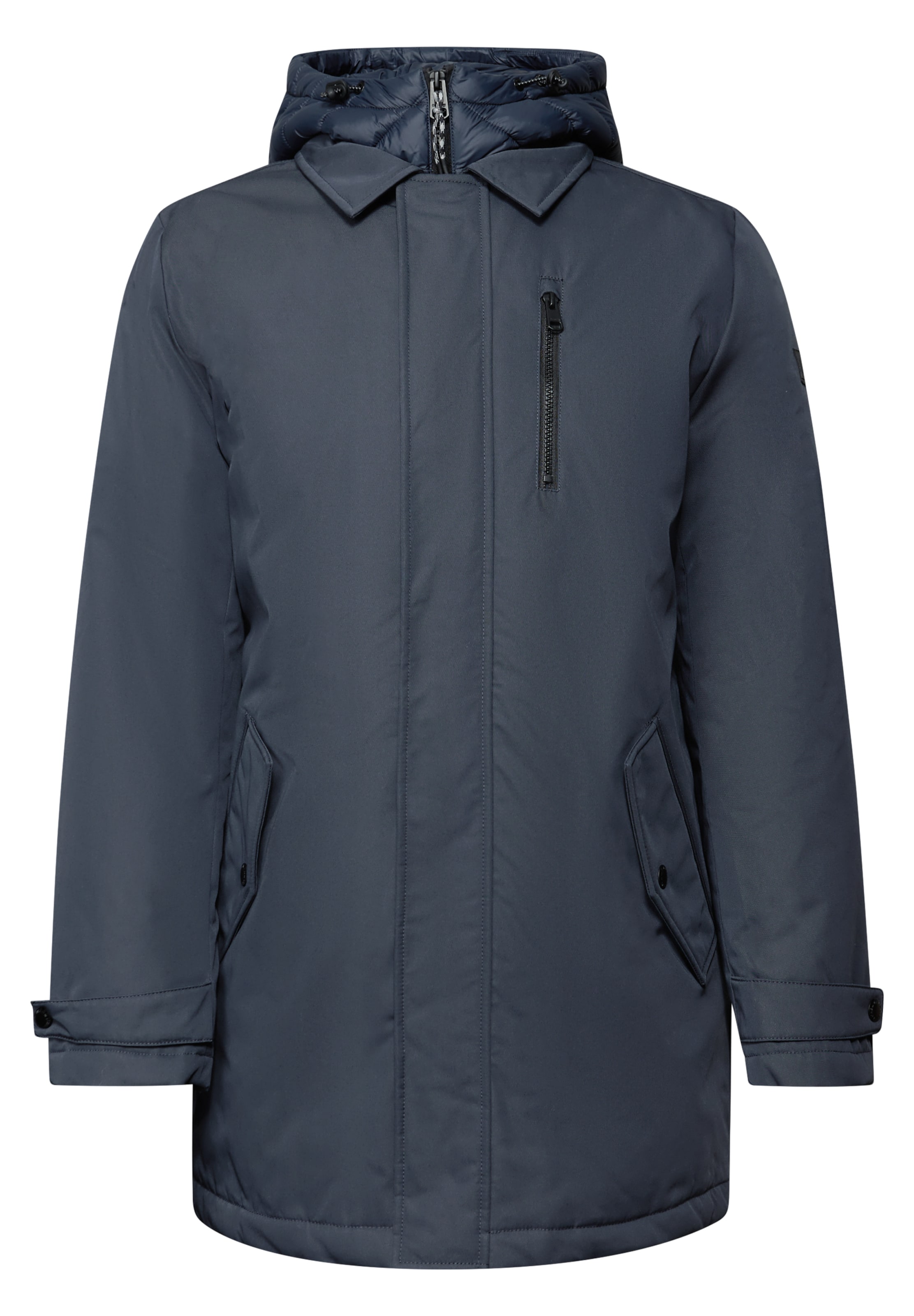 Street One MEN Between-Season Jacket in Blue: front