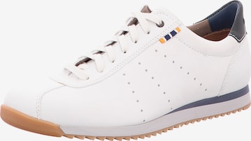 FRETZ MEN Lace-Up Shoes 'Tobias' in White: front