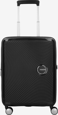 American Tourister Trolley 'SoundBox' in Schwarz: predná strana