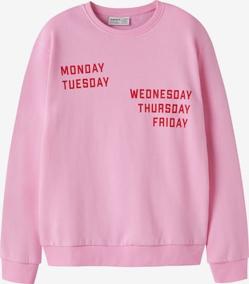 NAME IT Sweatshirt in Roze: voorkant