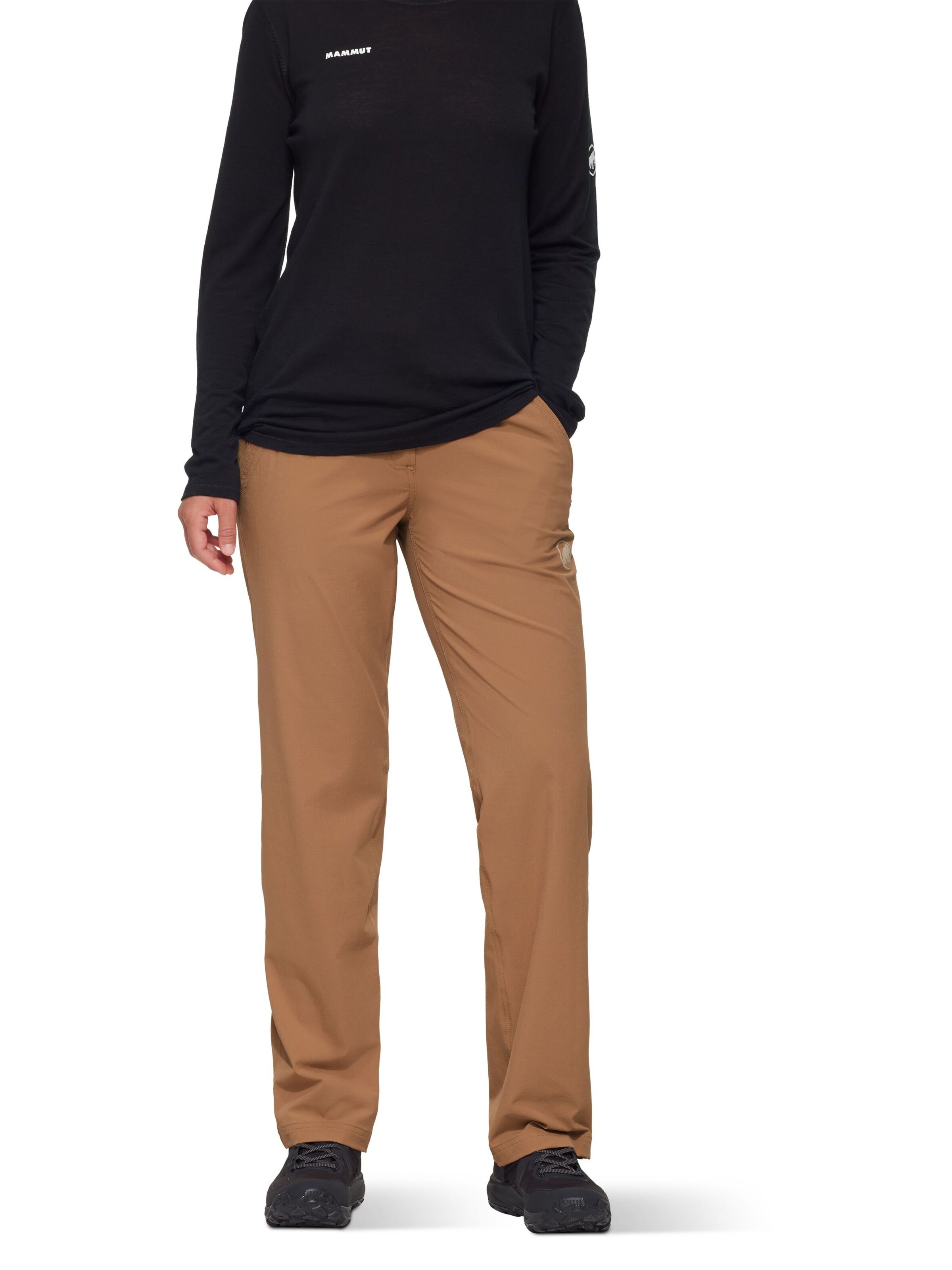 MAMMUT Regular Outdoorhose in Braun: Vorderseite