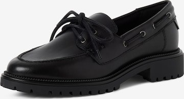 Scarpa stringata di Tamaris in nero: frontale